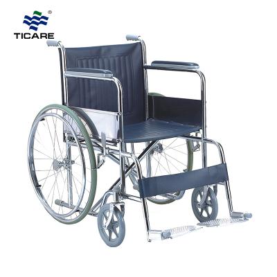Chromed Steel Frame Wheelchair - TICARE HEALTH