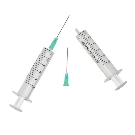 Sterile Disposable Syringe for Vaccination and Injection – 5ml / 10ml Luer Lock from TICARE® Medical Syringes