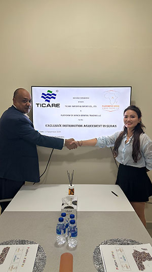 TICARE Signs Exclusive Distribution Agreement with PLATFORM OF AFRICA for the Sudan Market