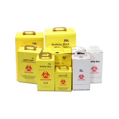 TICARE® Biohzard 5L Paper Safety Box for Sharps Container