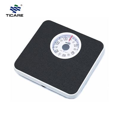 Black Bathroom Mechanical Scale - TICARE HEALTH