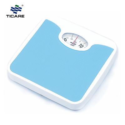 Sky Blue Bathroom Mechanical Scale - TICARE HEALTH