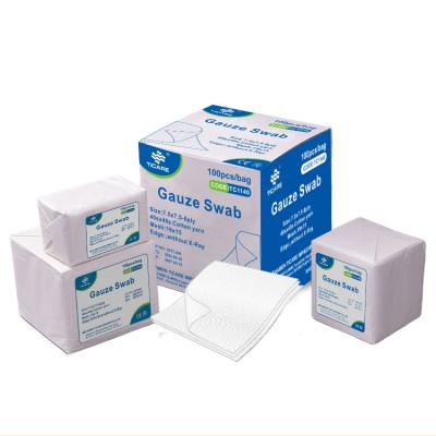 Surgical Cotton Gauze Pad 10cmx10cm - TICARE HEALTH