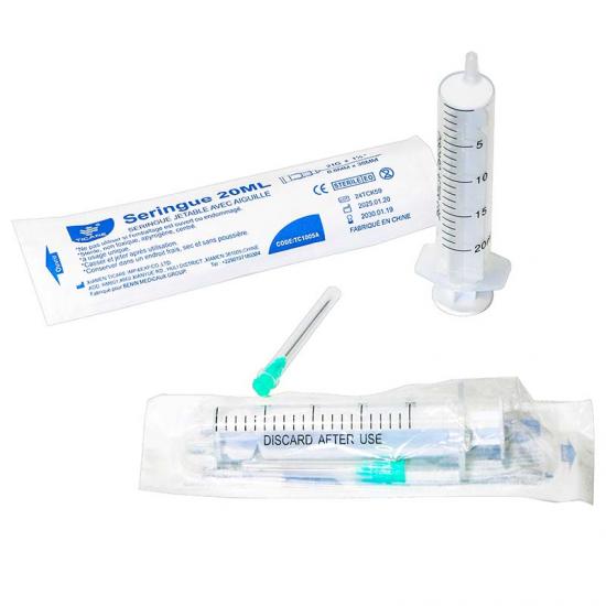 Disposable Syringe with Needle 1ml-60ml, Luer Lock / Luer Slip – Hospital-Grade from TICARE HEALTH