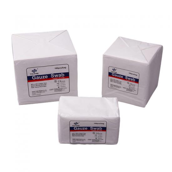 10x10 cm Non-Sterile Gauze Swabs – Wholesale Supply