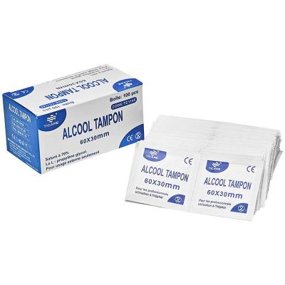 TICARE® Alcohol Swabs | Sterile 70% Isopropyl Alcohol Pads for Medical & Clinical Use