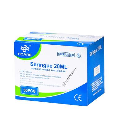 Seringue 20mL with 21G x 1 1/2