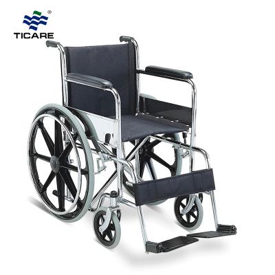 Chromed Steel Frame Wheelchair - TICARE HEALTH