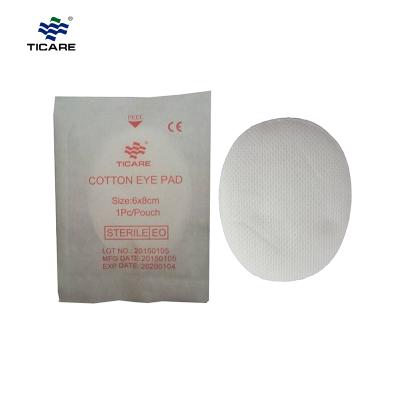 Eye Pad Oval – Sterile & Non-Sterile Cotton Eye Dressing | TICARE® Medical Supplier