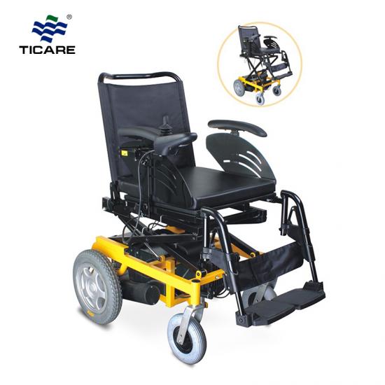 Resin Coating Steel Electric Wheelchair - TICARE HEALTH